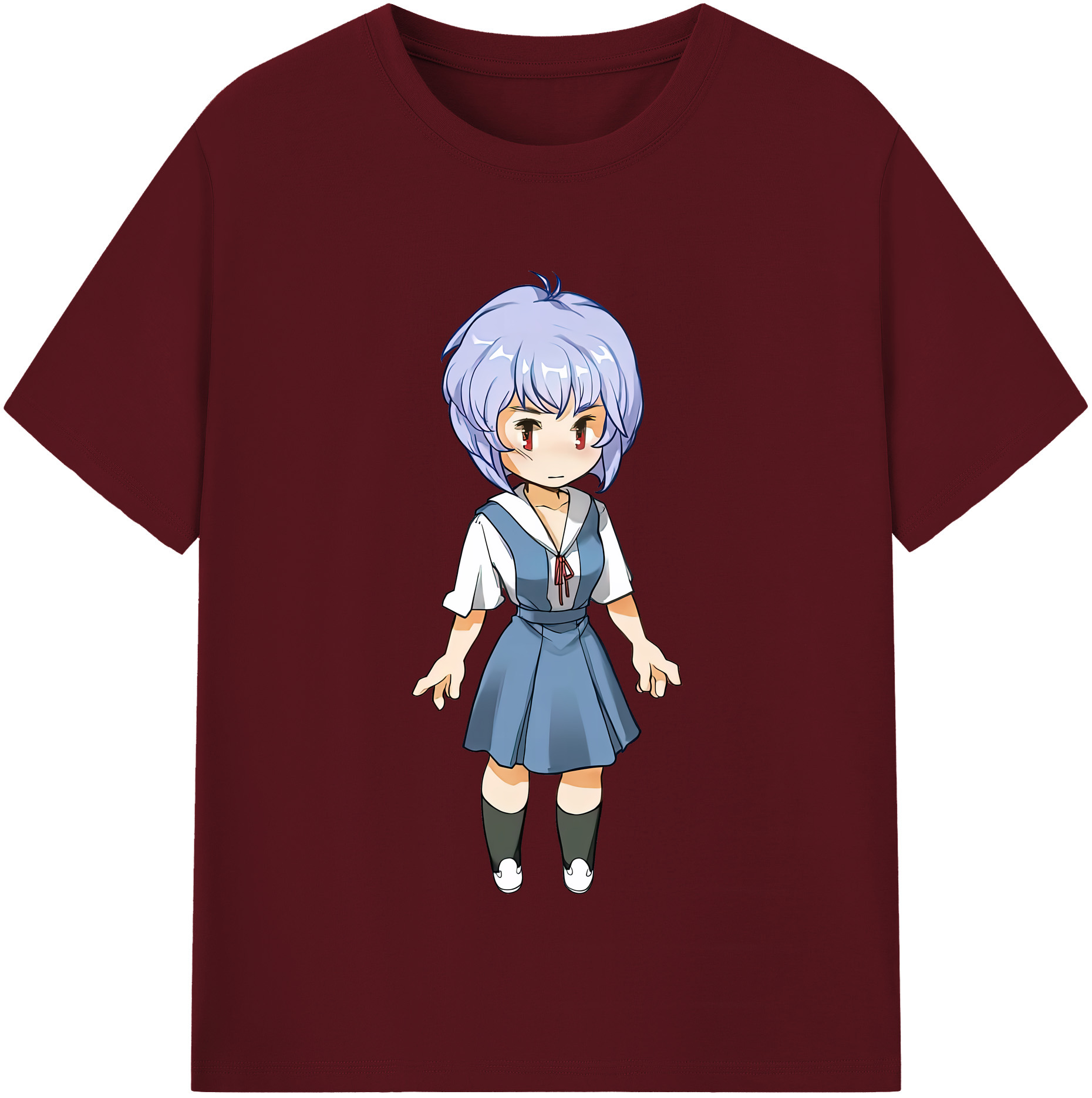 （画像用） EVA 新世紀エヴァンゲリオン 綿100％半袖Tシャツ（フロントプリント）